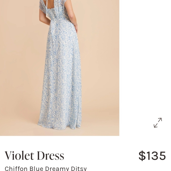 Birdy Grey Light Blue Floral Wedding Dress - Picture 2 of 10